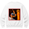 "Moletom Crew Essential Fé em Cada Queda" Blusão Moletom
