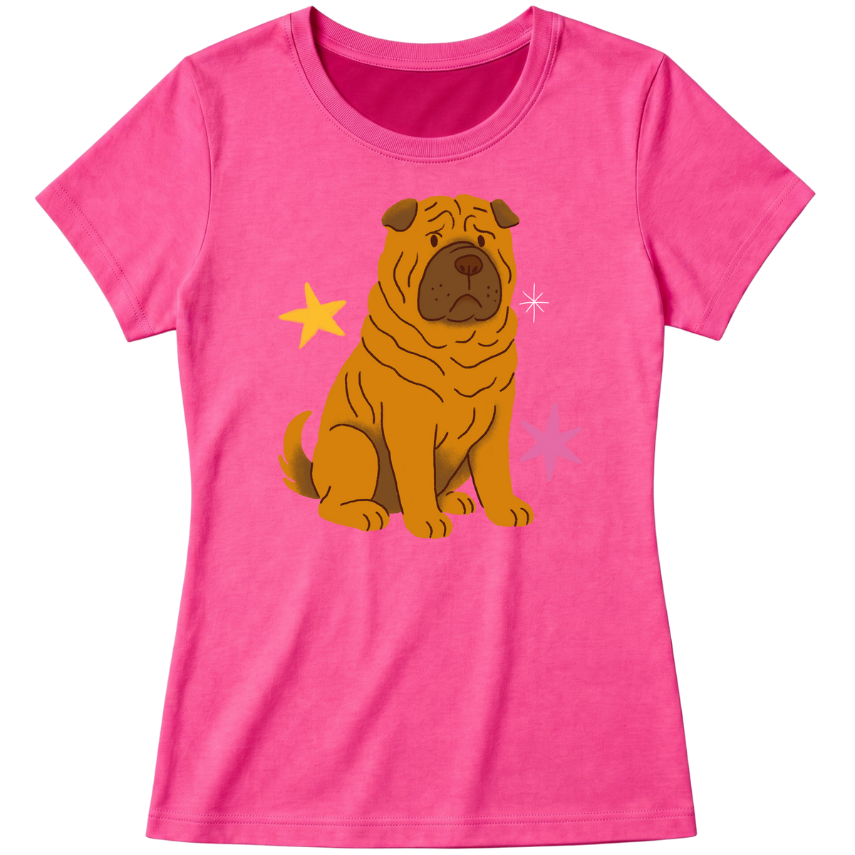 "Sharpei" Blusa Baby Look