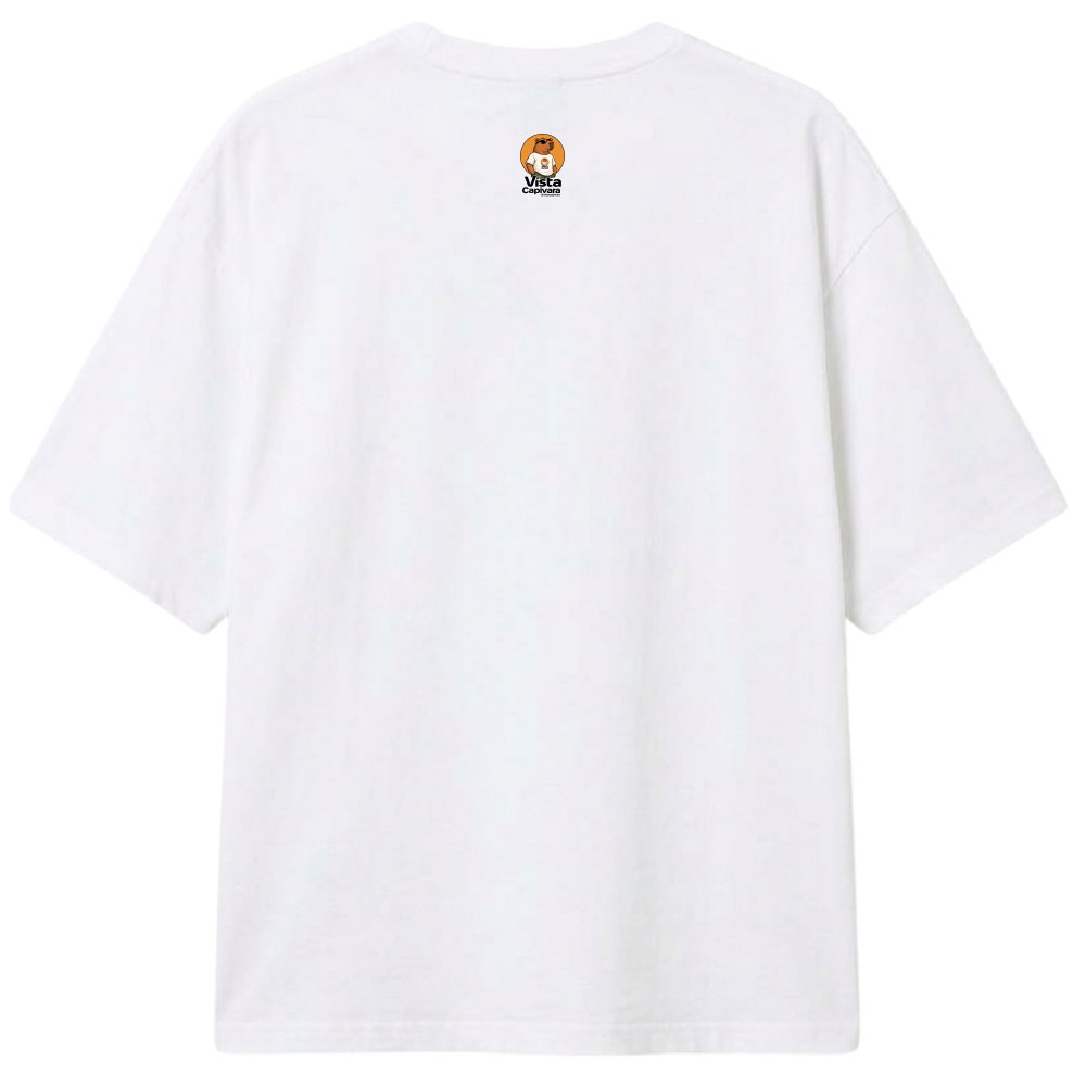 "Capivara Rock & Roll DTF" Camiseta Oversized Classic