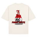 "Camiseta oversized estampa de boxe" Camiseta Oversized Suedine 220g