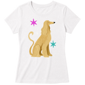 "Galgo Afegão" Blusa Baby Look