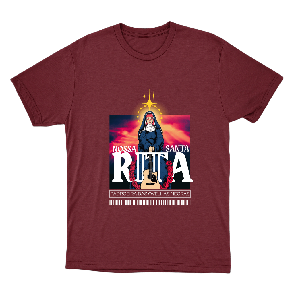 "Camiseta Santa Rita" Camiseta Básica Unissex