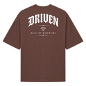 "Driven" Camiseta Oversized Suedine 220g
