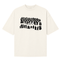 "FENDS | APENAS UM TOQUE" Camiseta Oversized Suedine 220g