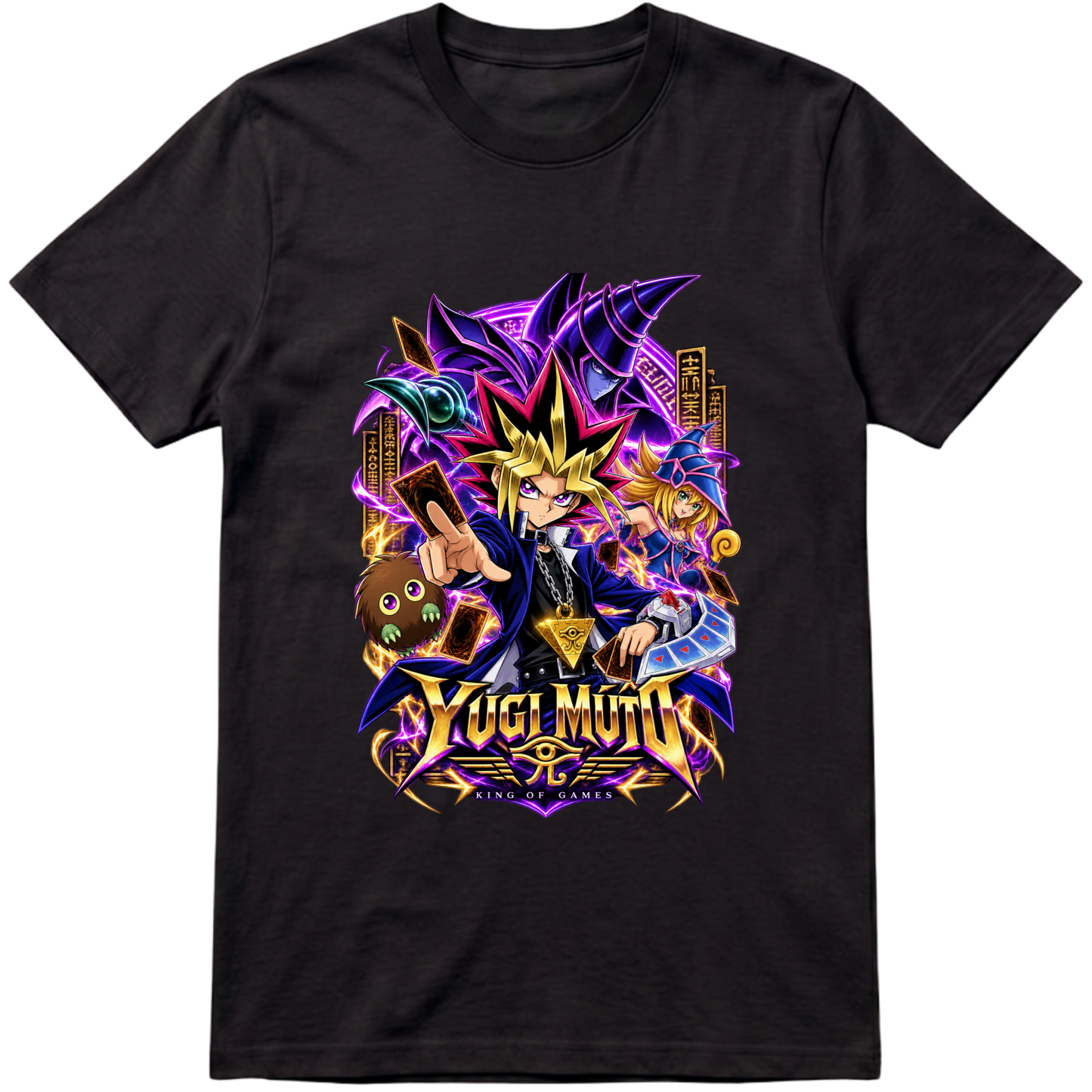 "Yugi Muto - Yu Gi Oh" Camiseta Premium Unissex Bunker Studios