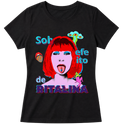 "Camiseta - Sob efeito de Ritalina" Blusa Baby Look