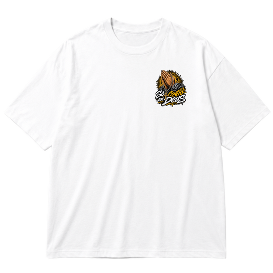 "Só Confio em Deus" Oversized Premium 96% algodão 4% Elastano