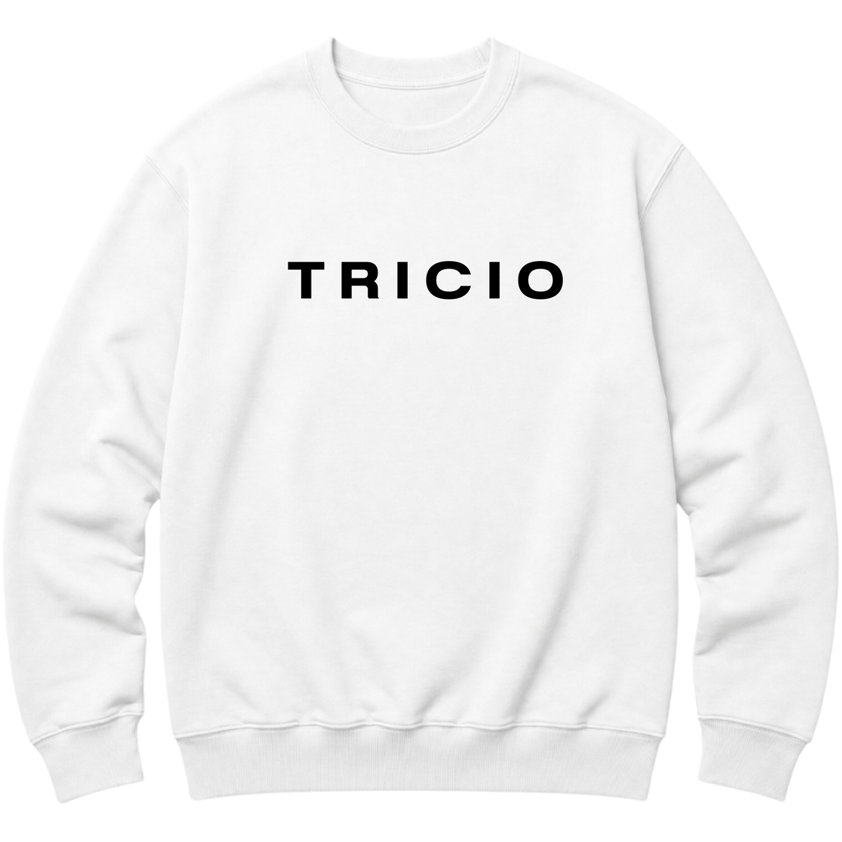 "TRICIO  Moletom Crew Essential" Blusão Moletom