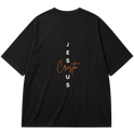 "Camiseta Oversized Cotton Jesus Cristo" Oversized Premium 96% algodão 4% Elastano