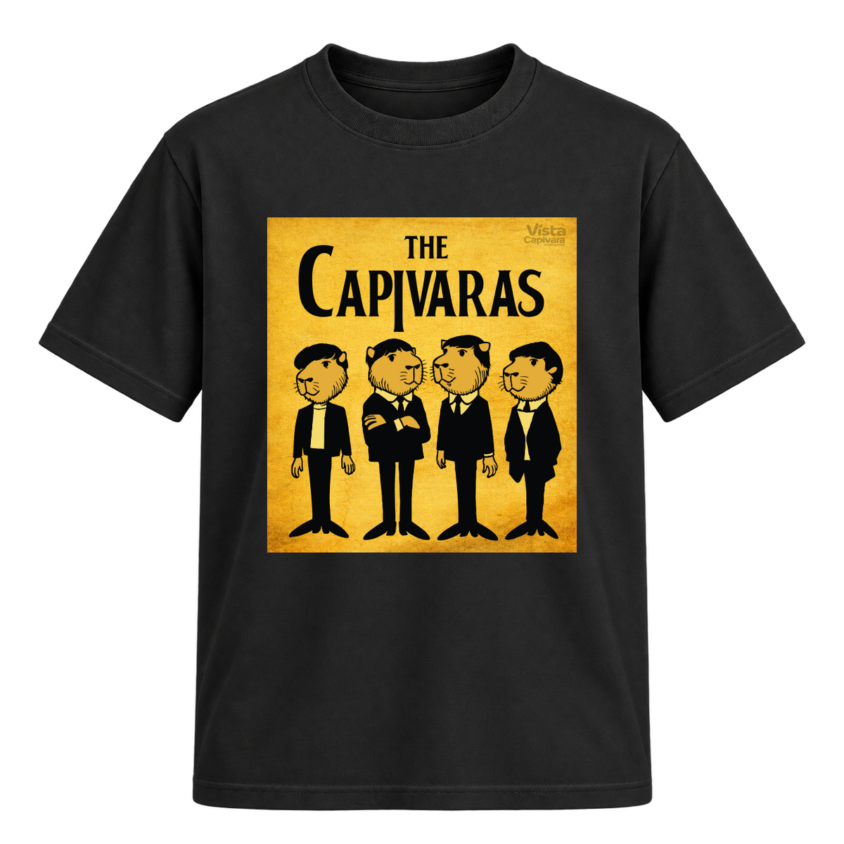 "The Capivaras" Camiseta Regular Suedine