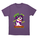 "Camiseta SMILE IT GETS WORSE - Coringa" Camiseta Básica Unissex