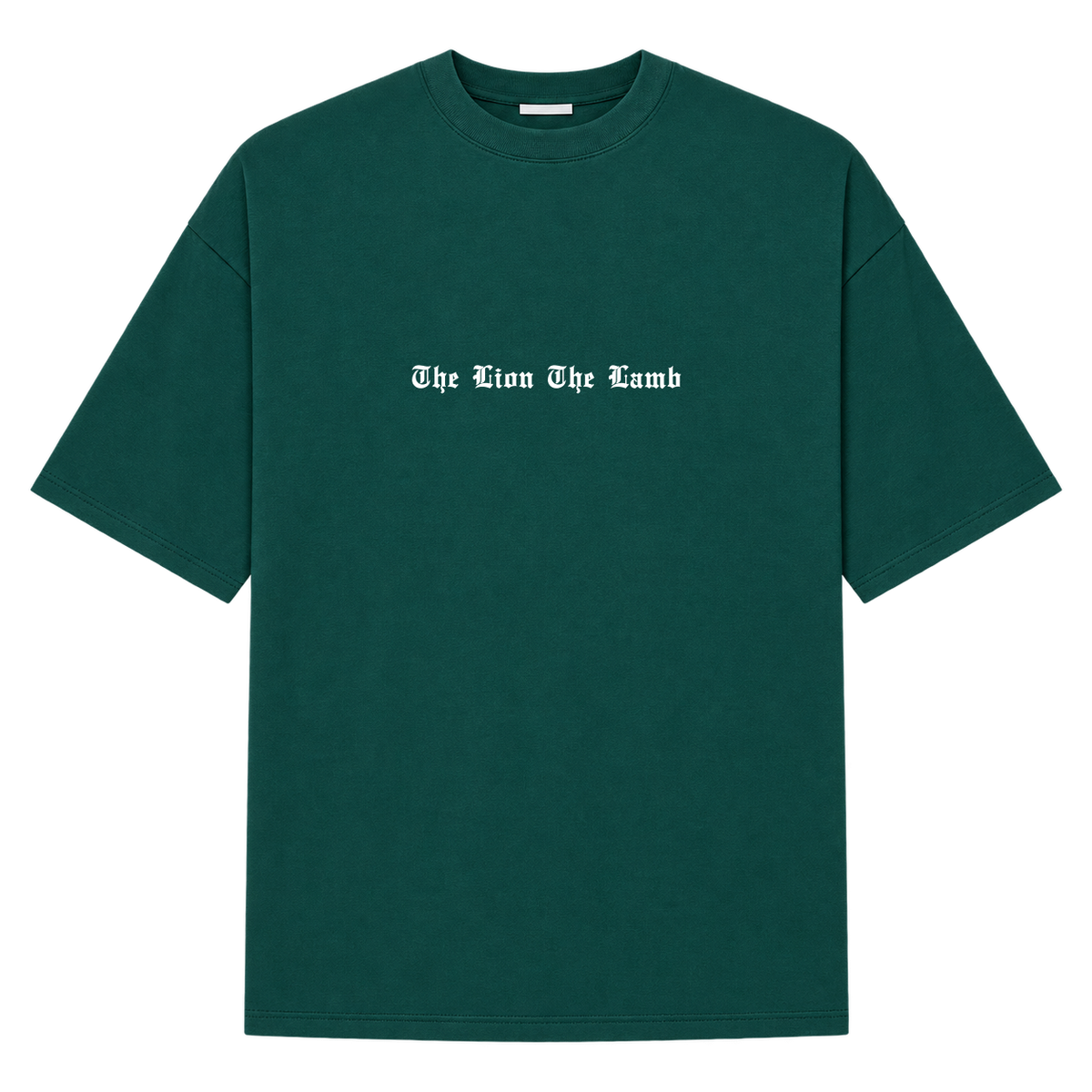 "The Lion The Lamb" Camiseta Oversized Suedine 220g