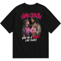 "Produto #002 Camisa oversized LORD JESUS GIVE ME A HEART LIKE YOURS!" Oversized Básica 30.1