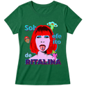 "Camiseta - Sob efeito de Ritalina" Blusa Baby Look