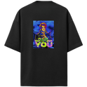 "Camisa Oversized Estampa DUNA & CONSUMA GROOVIN' | BURN" Camiseta Oversized Premium