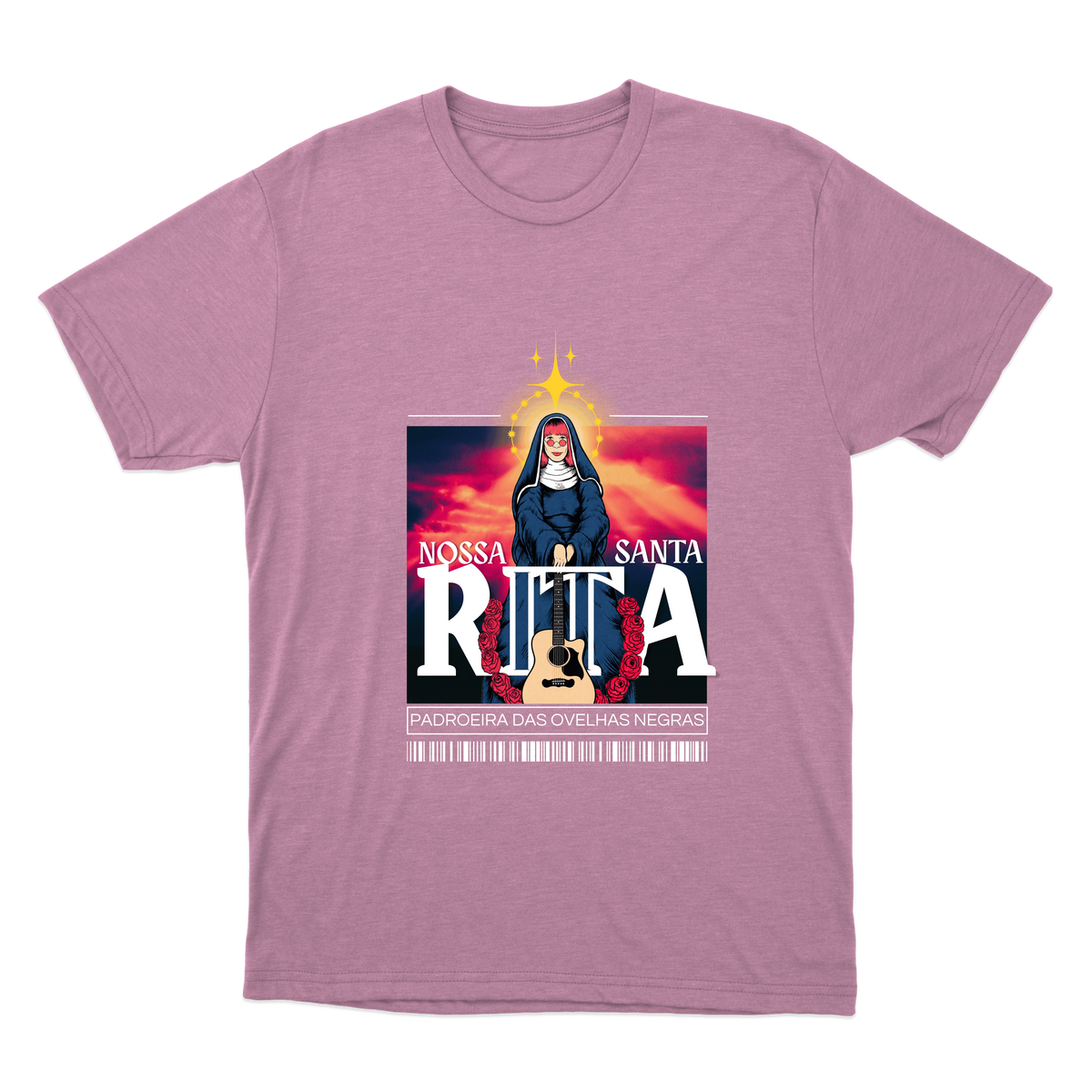 "Camiseta Santa Rita" Camiseta Básica Unissex