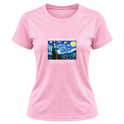 "Camiseta Dryfit Feminina Basic - Van Gogh" Camiseta Dryfit Feminina Basic