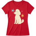 "Poodle" Blusa Baby Look