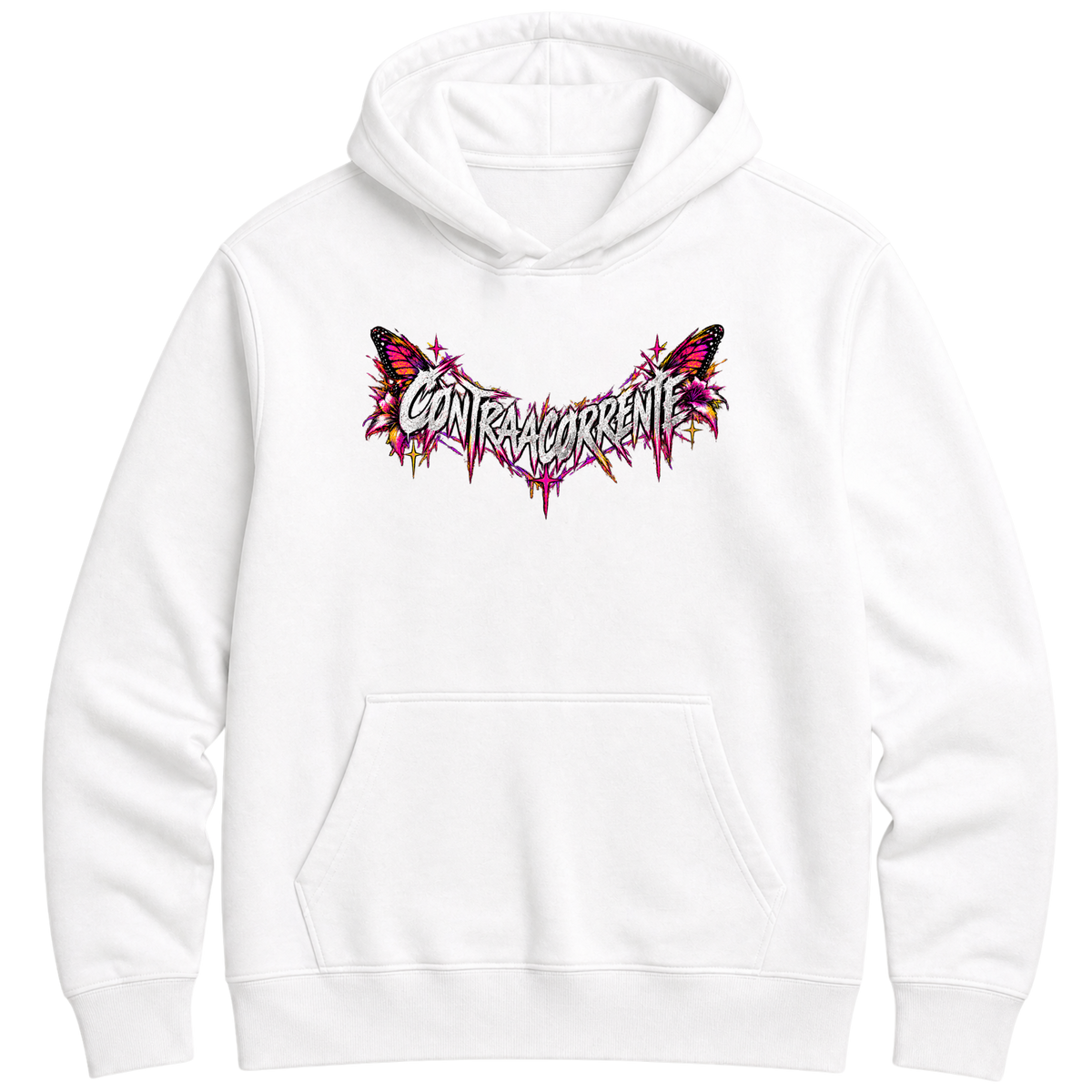 "Canguru c/ Capuz Hoodie Essential #035 - CØNTRAACØRRENTE" Moletom Premium