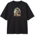 "Estampa/EU AMO CAVALO" Camiseta Oversized Classic