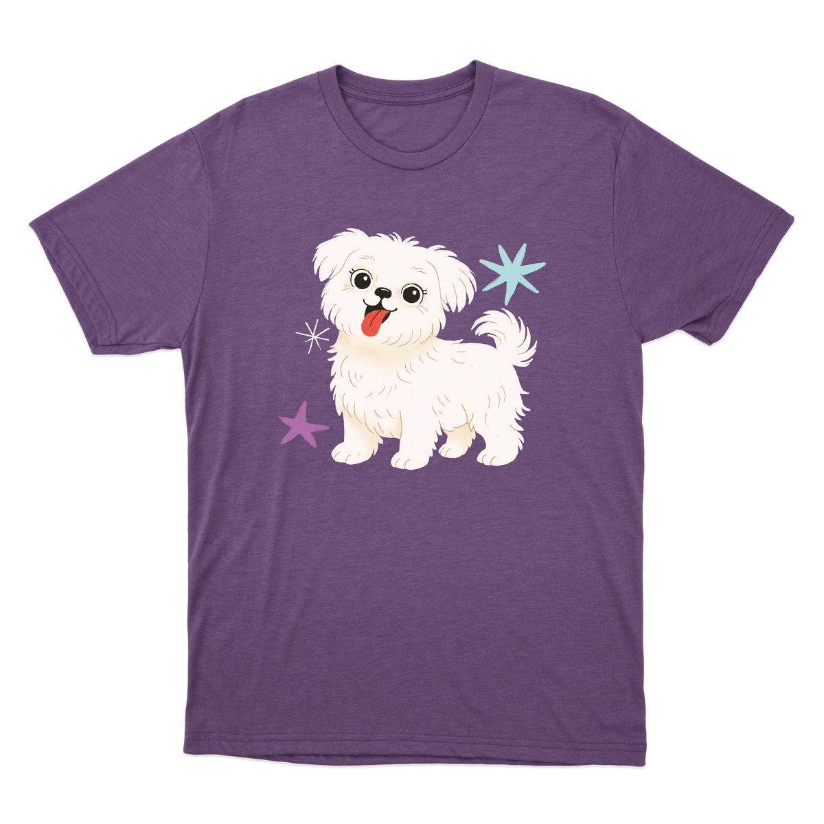 "Maltês" Camiseta Básica Unissex