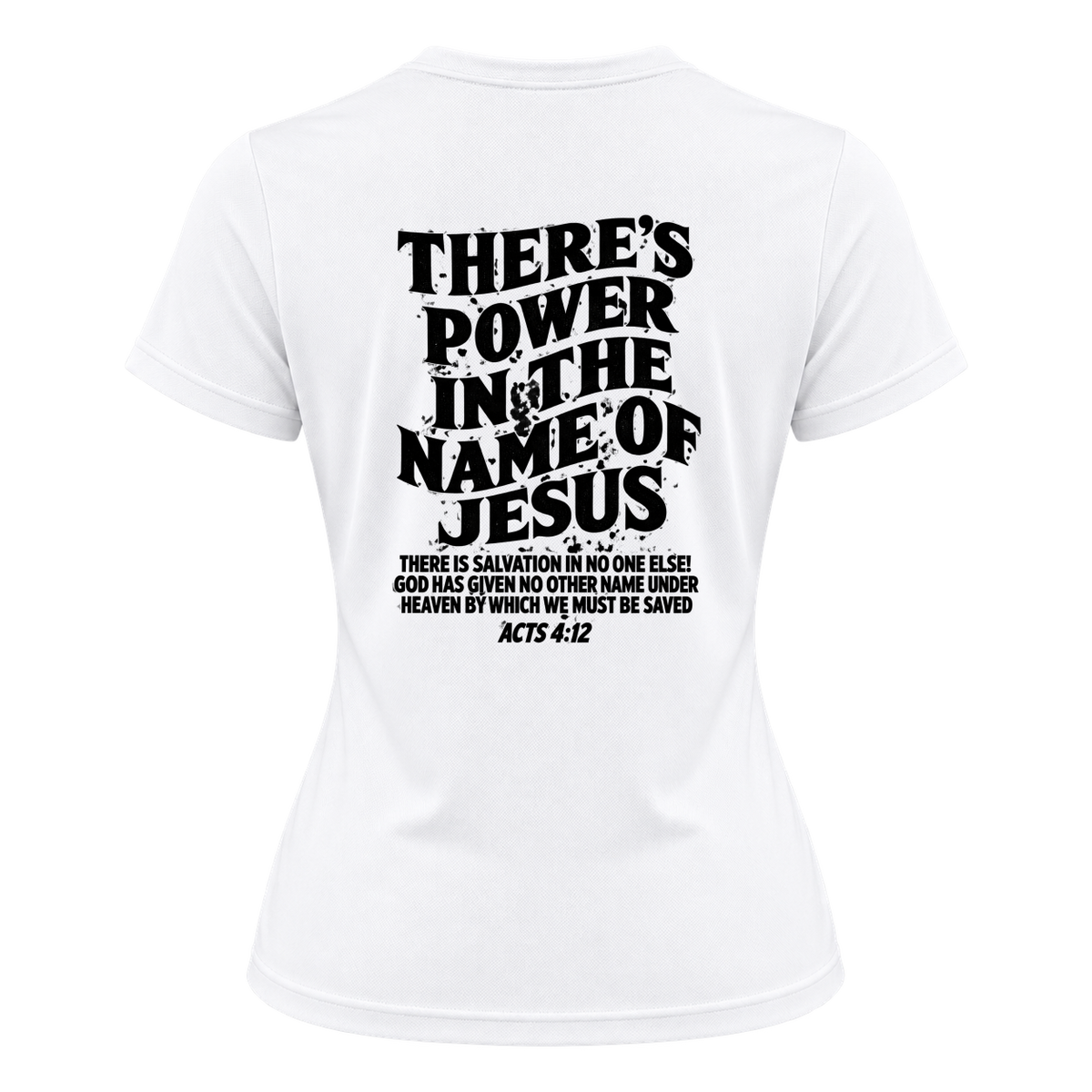 "Camiseta Dryfit Feminina Basic - Jesus Saves" Camiseta Dryfit Feminina Basic