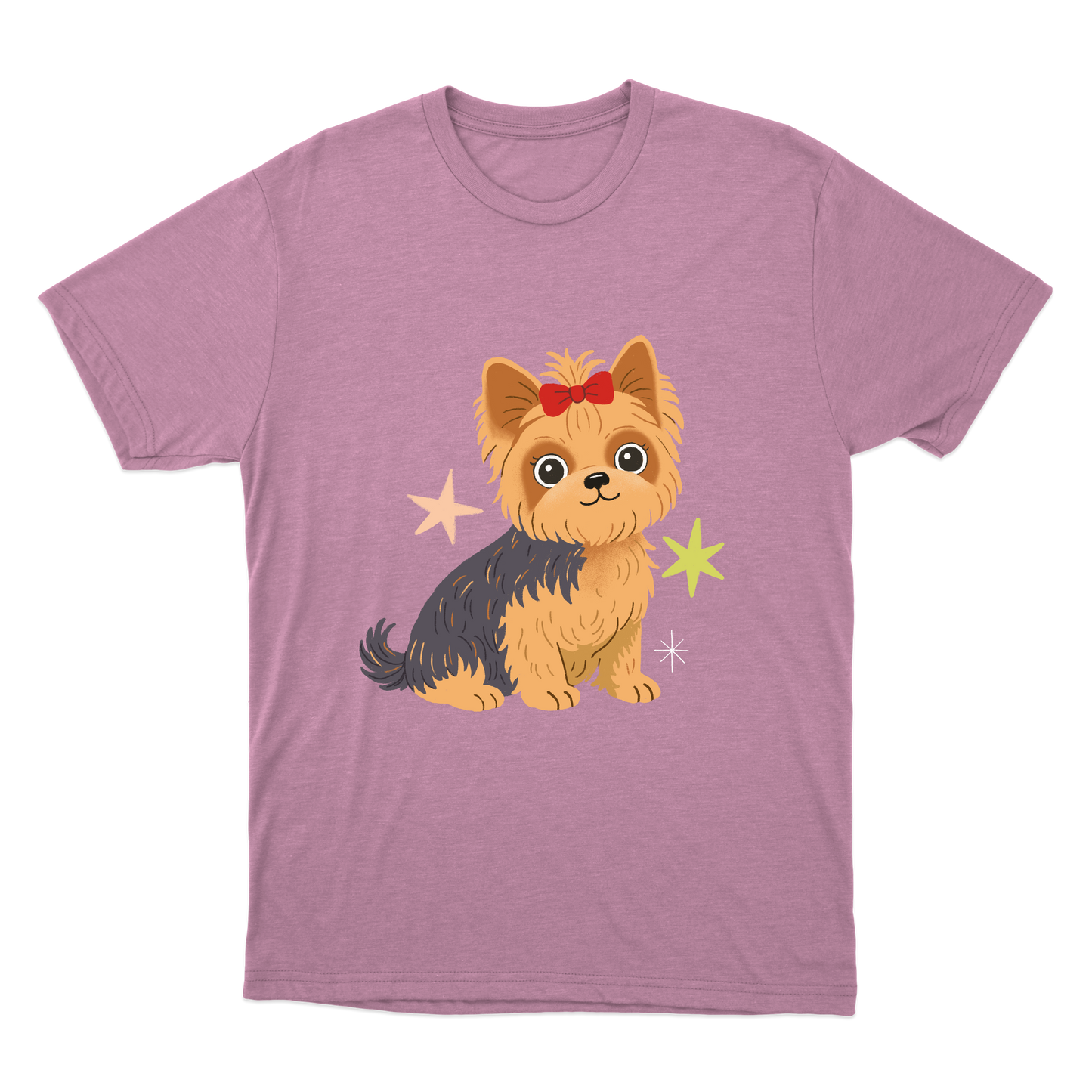 "Yorkshire terrier" Camiseta Básica Unissex