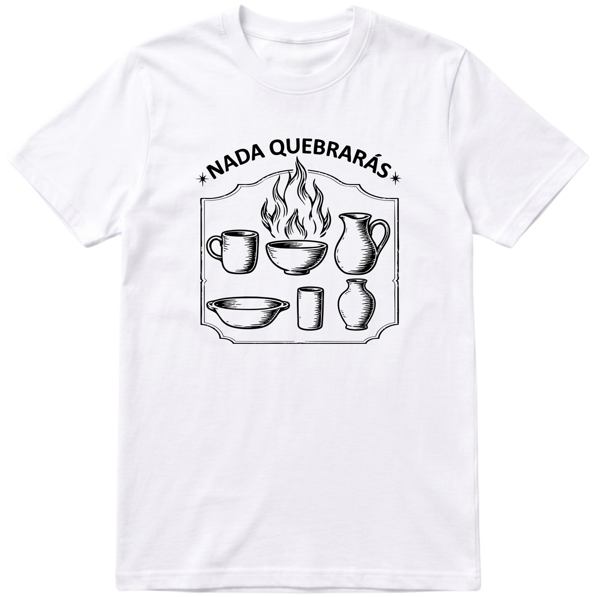 "nada quebraras" Camiseta Básica Unissex
