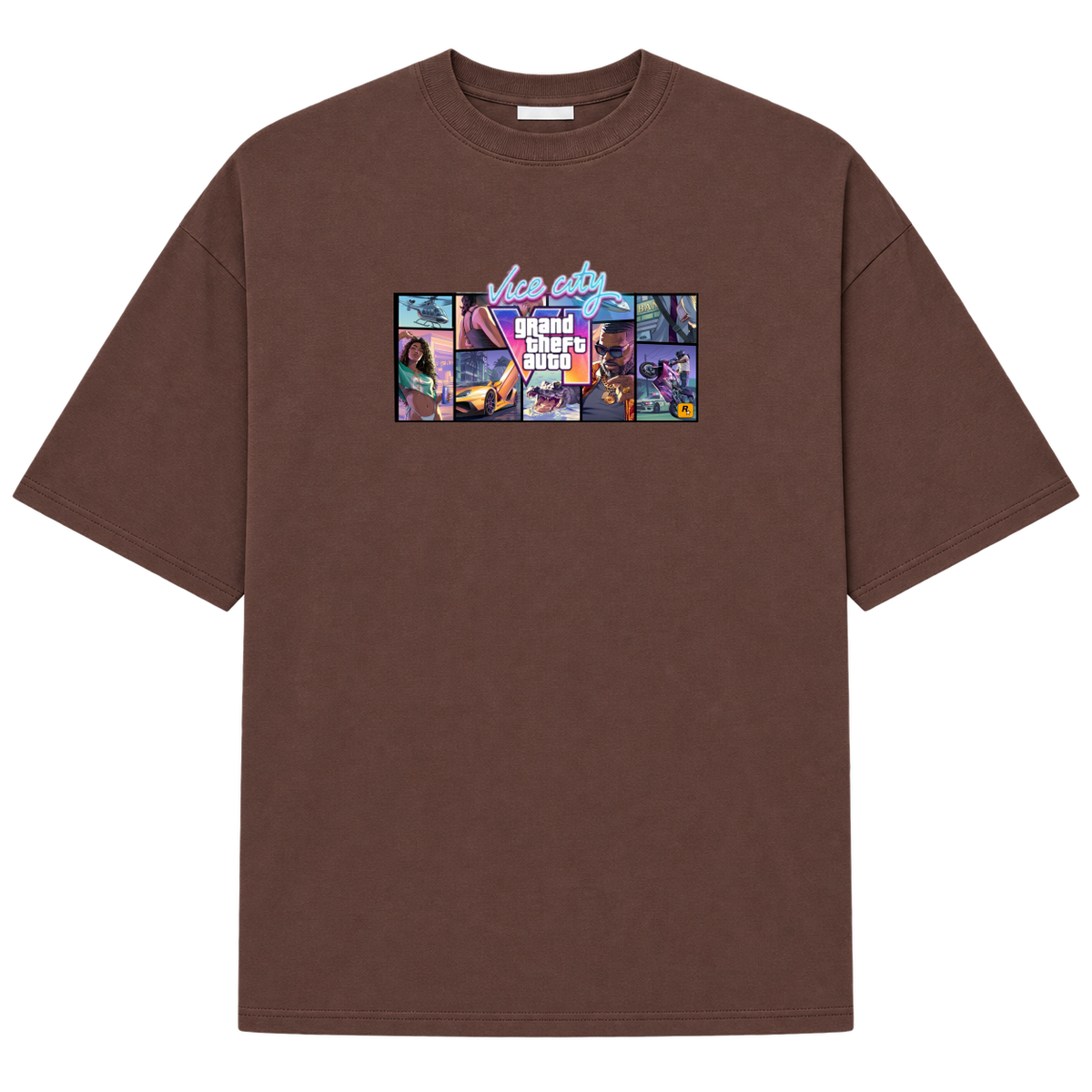 "VCT" Camiseta Oversized Suedine 220g