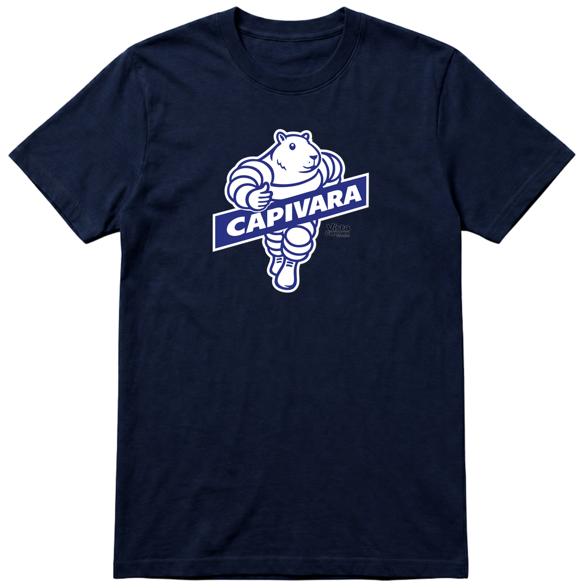 "Capivara Pneus DTF" Camiseta Premium Unissex Bunker Studios
