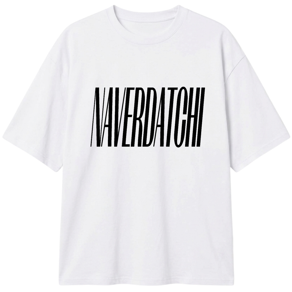 "Camisa DUCONTRA naverdatchi" Camiseta Oversized Classic