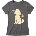 "Poodle" Blusa Baby Look