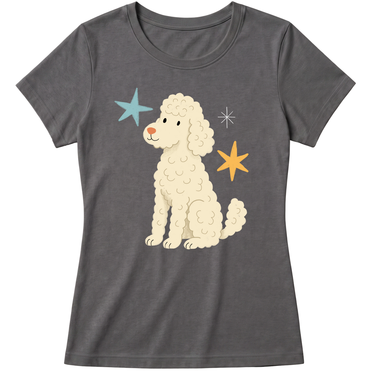 "Poodle" Blusa Baby Look