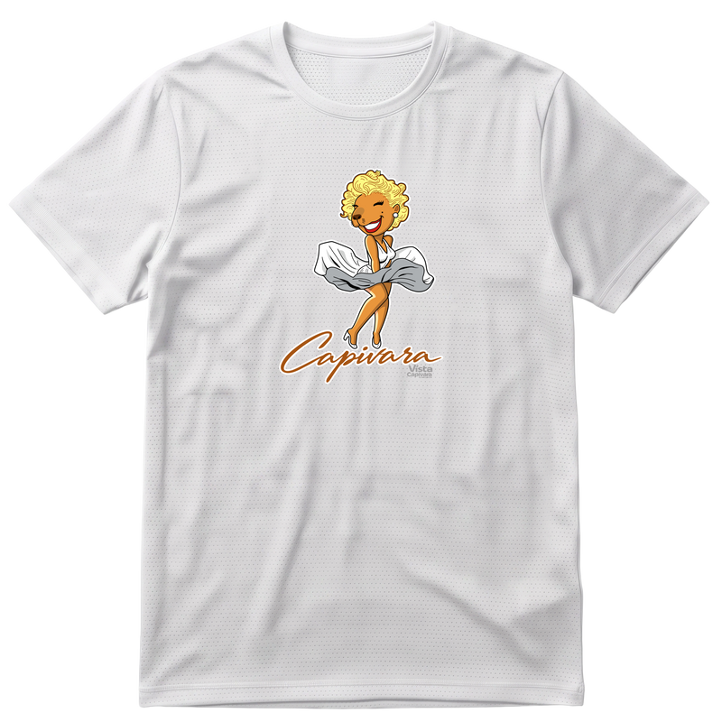 "Capivara Fatal DTF" Camiseta Regular Poliamida UV