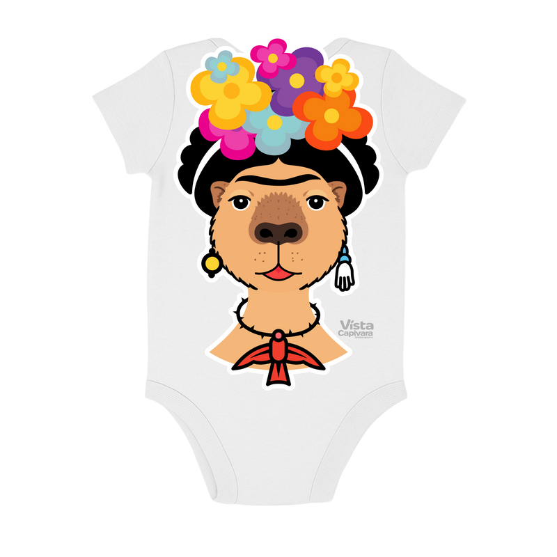 "Frida Kapivara" Body Baby