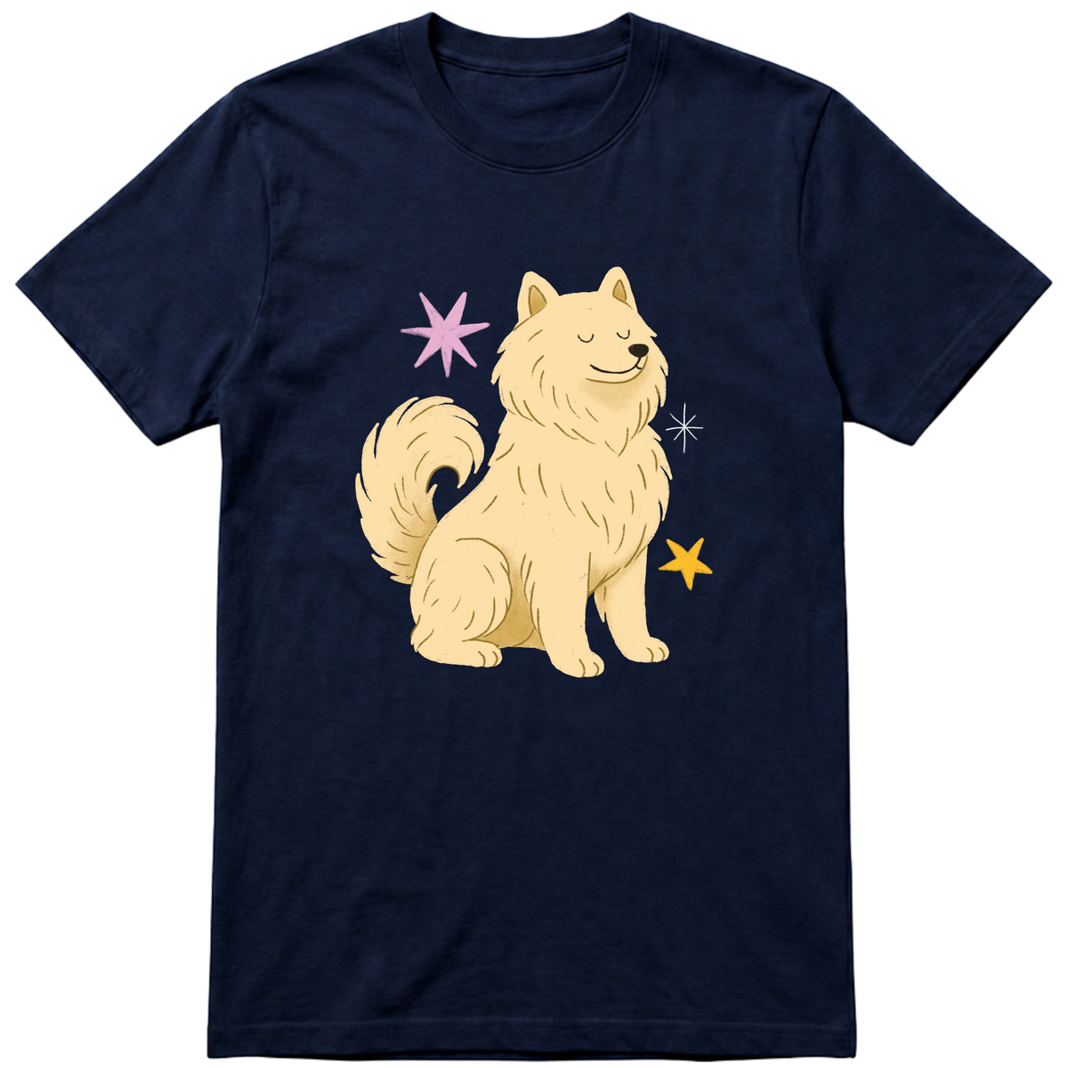 "samoieda" Camiseta Básica Unissex