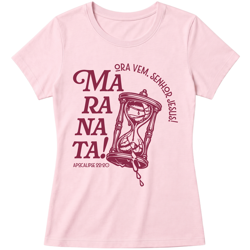 "Baby Look Maranata | Vértice" Blusa Baby Look