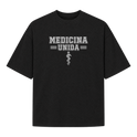 "Medicina Unida" Camiseta Oversized Suedine 220g