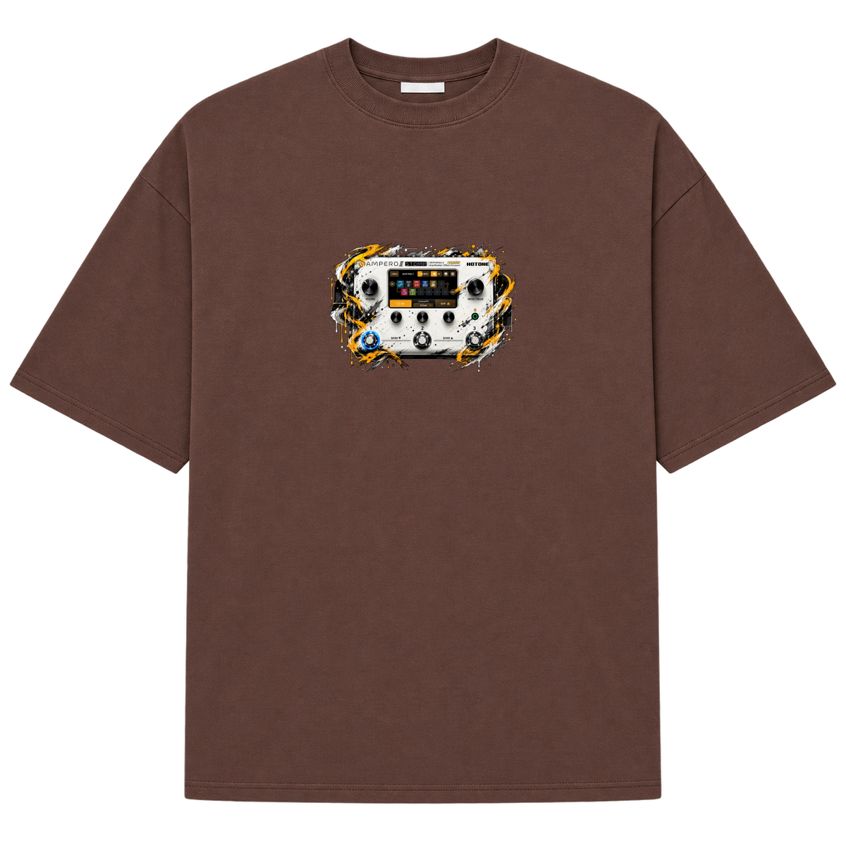 "AMPERO // STOMP" Camiseta Oversized Suedine 220g