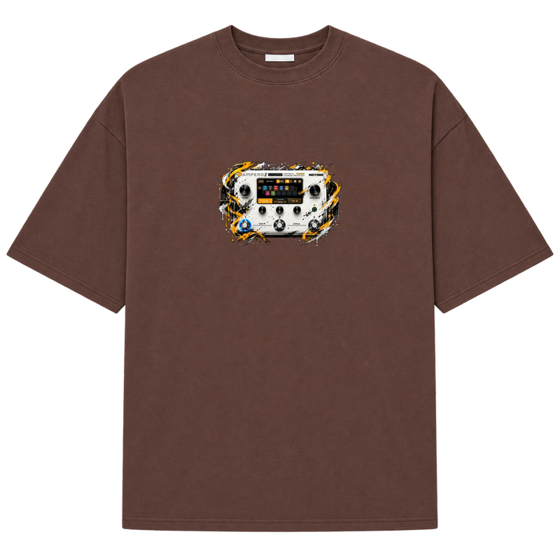 "AMPERO // STOMP" Camiseta Oversized Suedine 220g