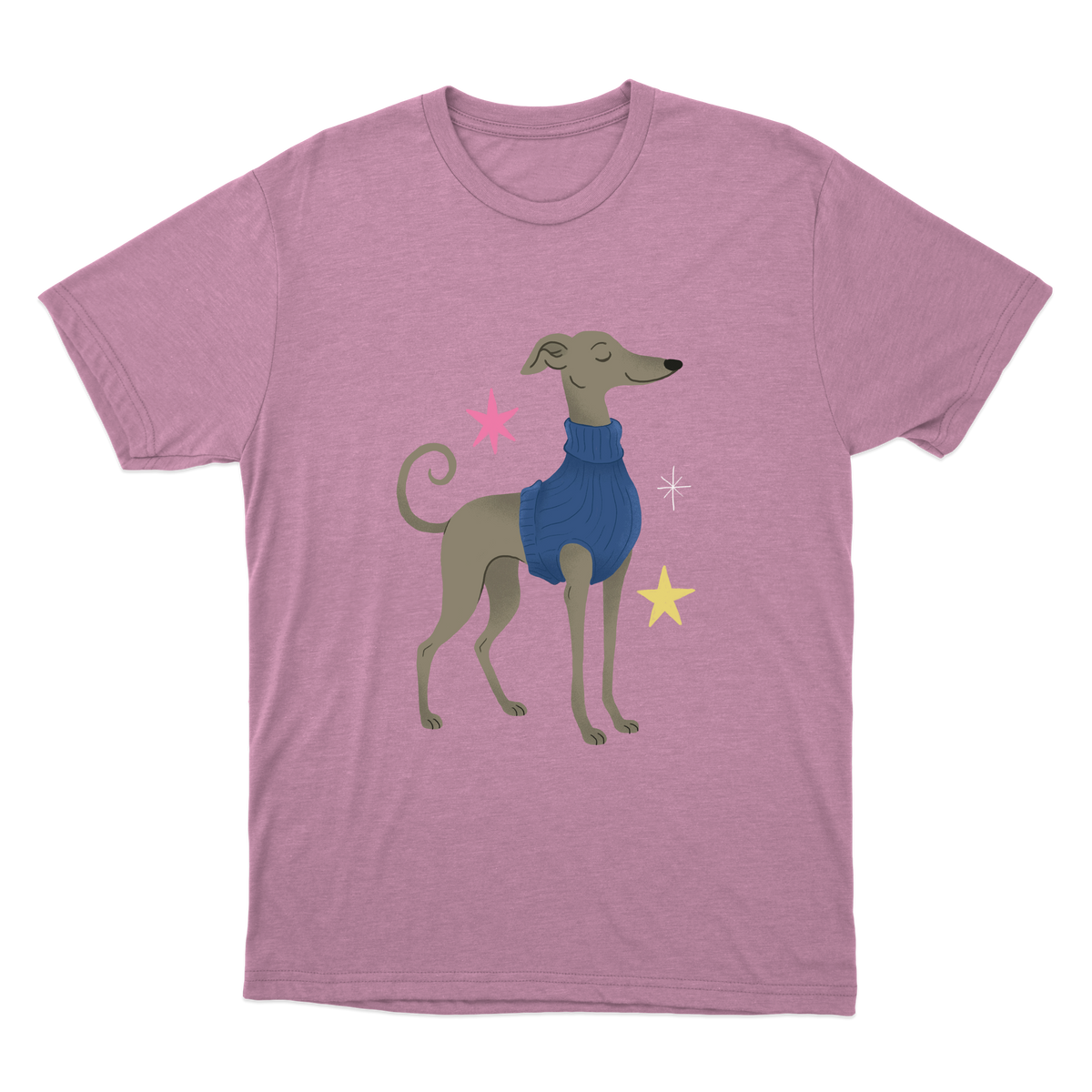 "Galgo italiano" Camiseta Básica Unissex