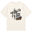 "Camiseta Oversized Foi Por Você" Camiseta Oversized Básica