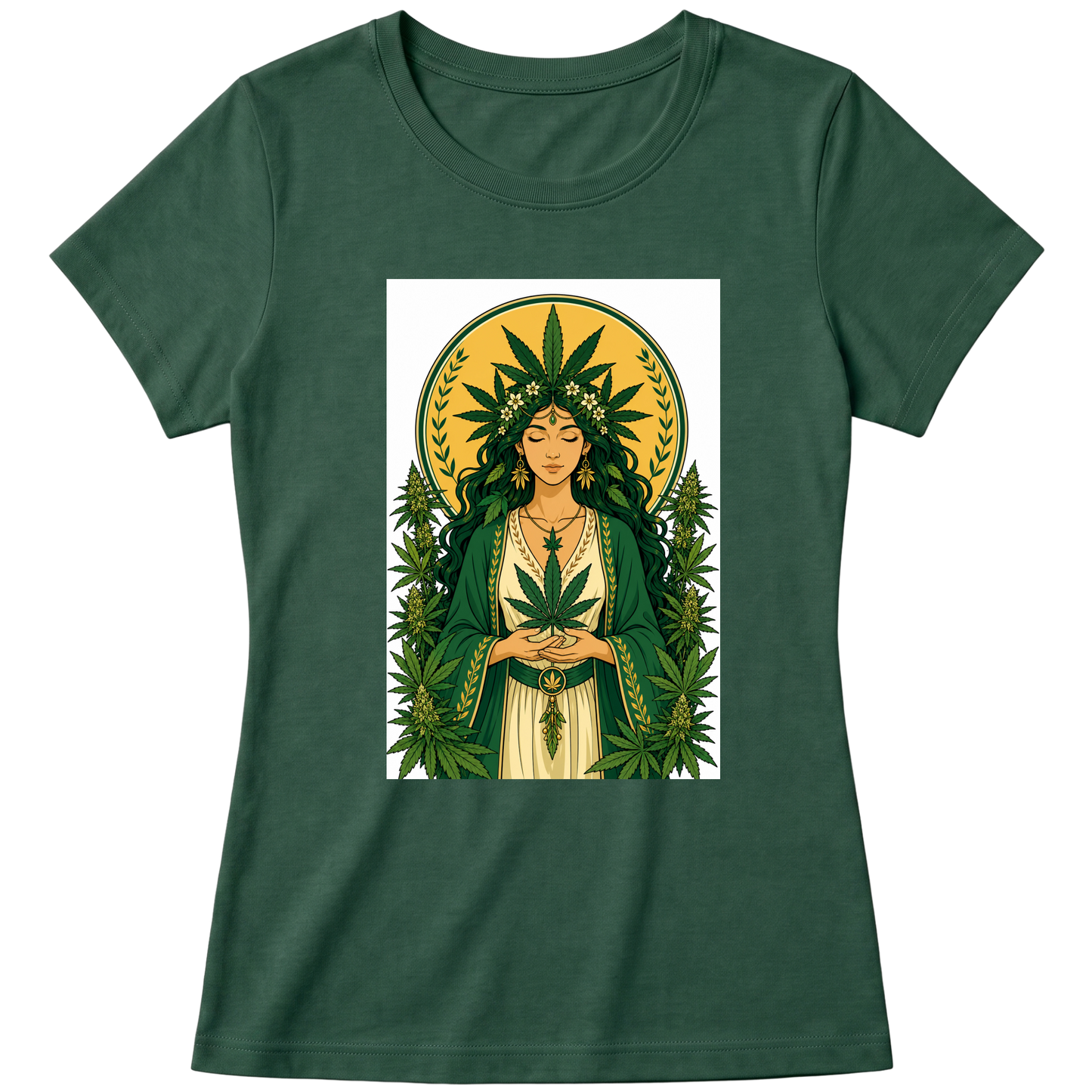 "DJAMBA" Blusa Baby Look