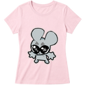 "Baby Look Classic Ratito – Camiseta Feminina Estampada Fofa" Blusa Baby Look