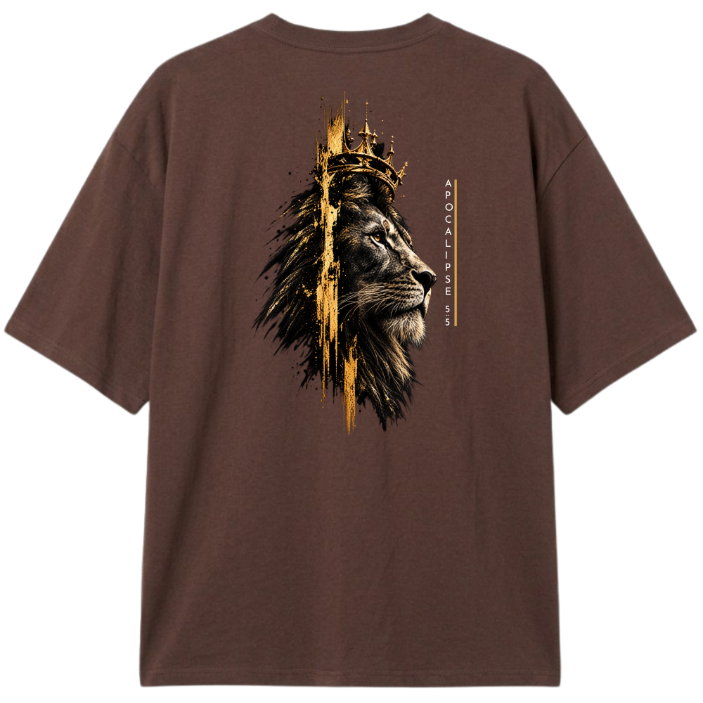 "Leão de Judá" Camiseta Oversized Classic