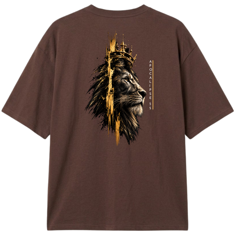 "Leão de Judá" Camiseta Oversized Classic