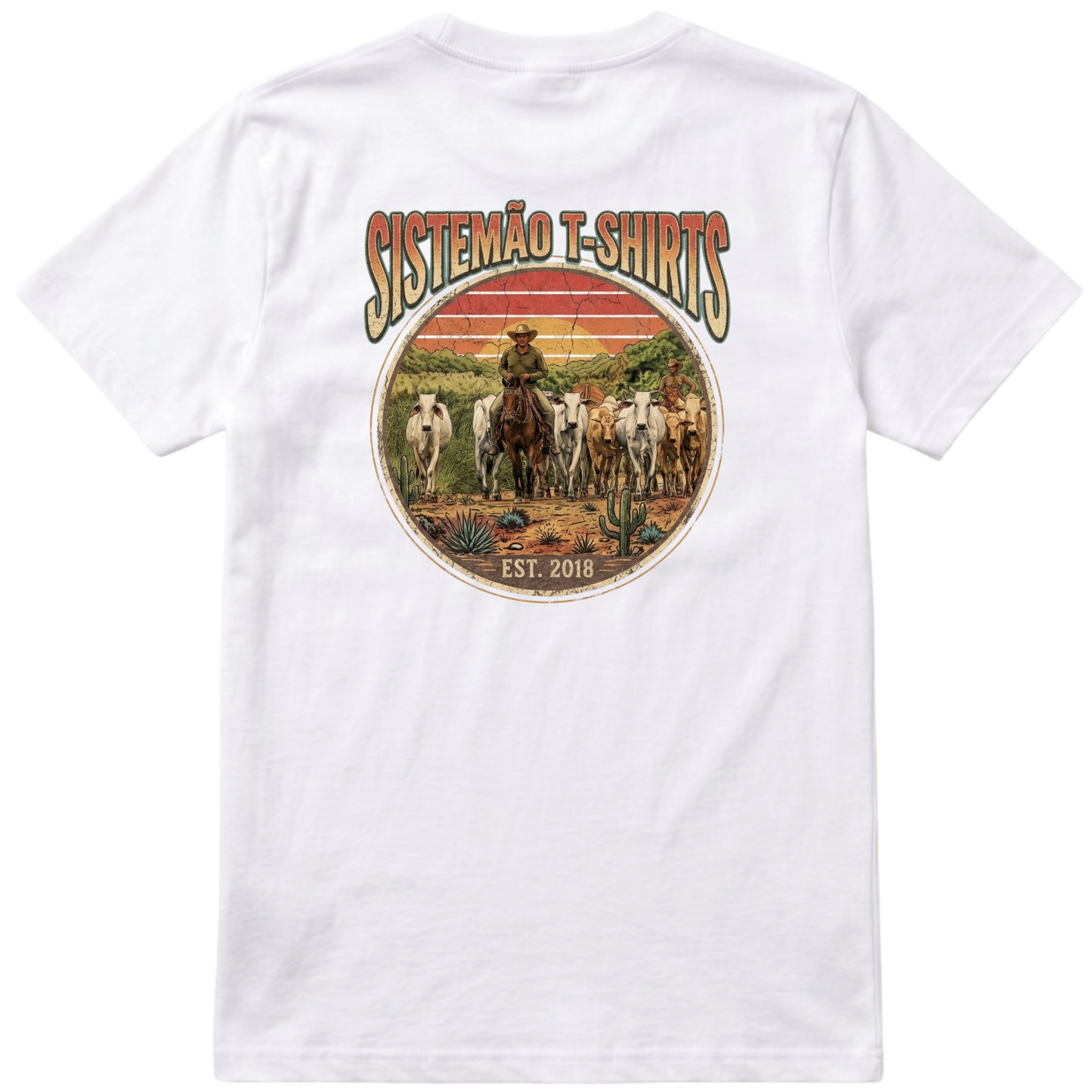 "Estampa BOIADA" Camiseta Premium Unissex Bunker Studios