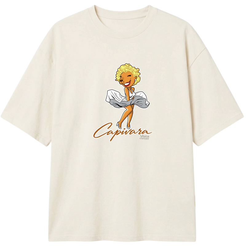 "Capivara Fatal DTG" Camiseta Oversized Classic