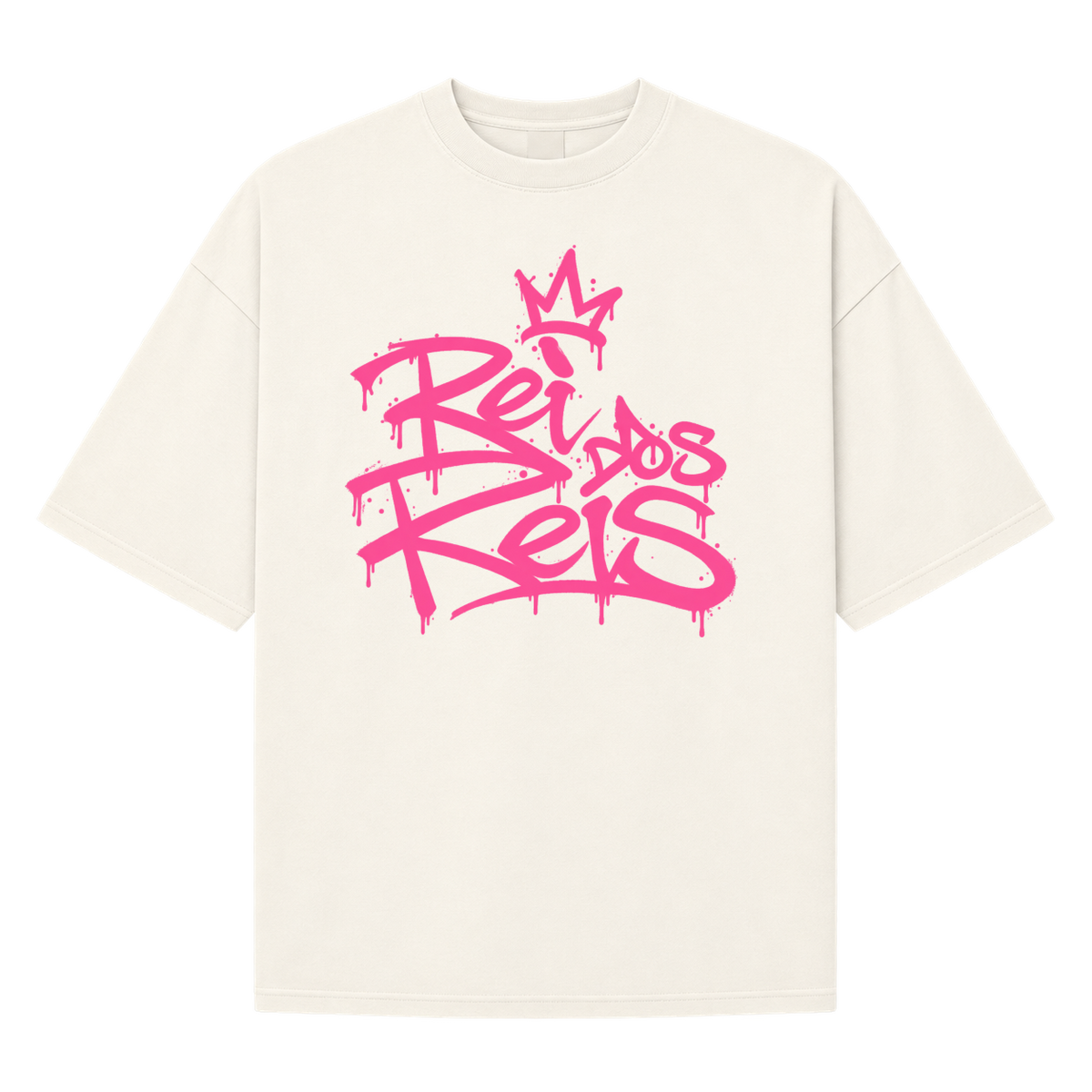 "FENDS -- REI DOS REIS 02" Camiseta Oversized Suedine 220g