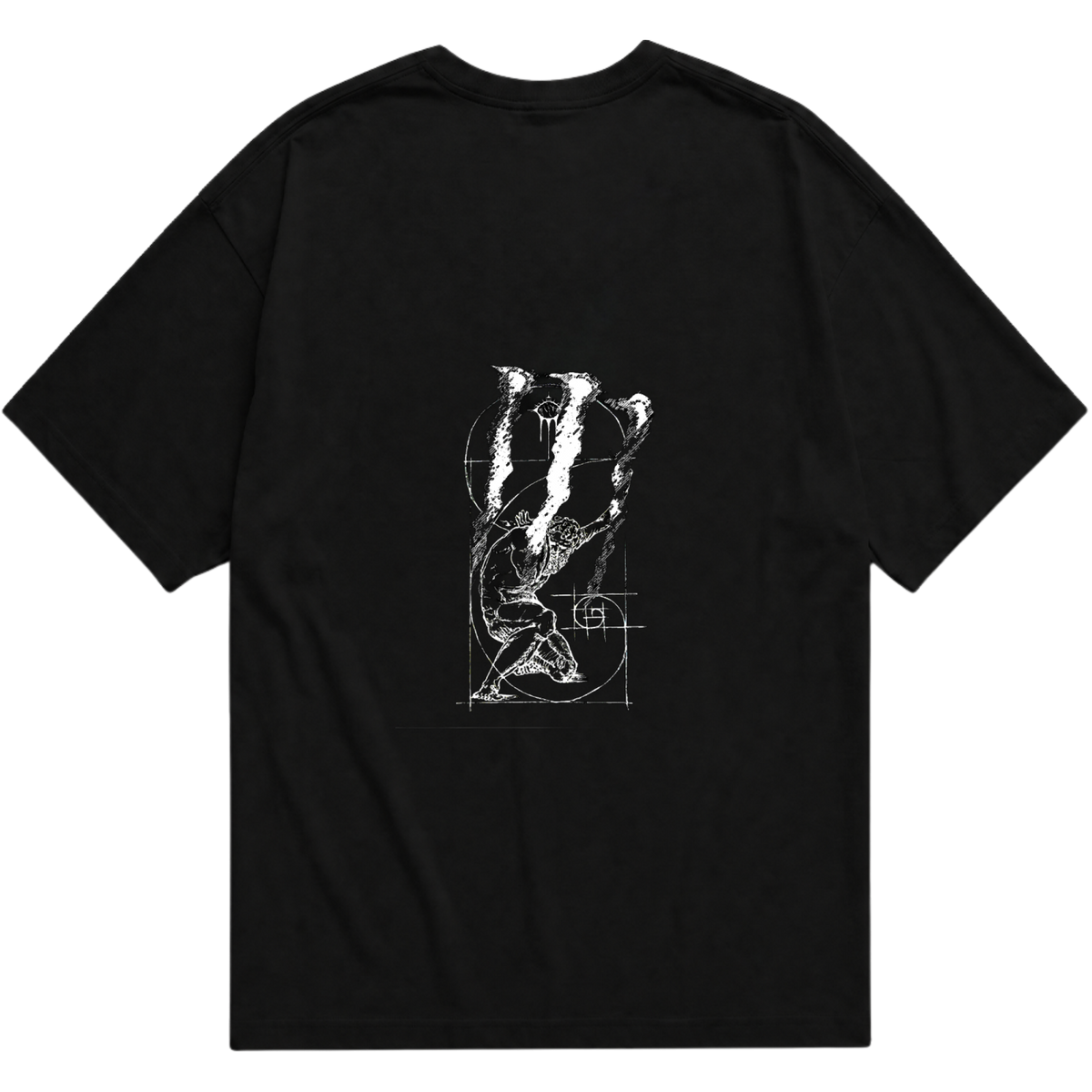 "The philosopher t-shirt-zento" Camiseta Oversized Básica